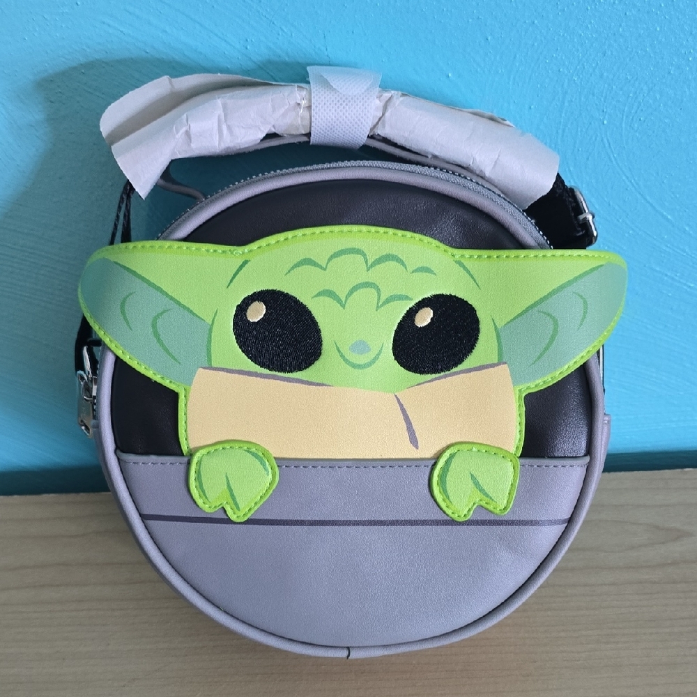 Buckle-Down Green and Gray Mandalorian Bag
